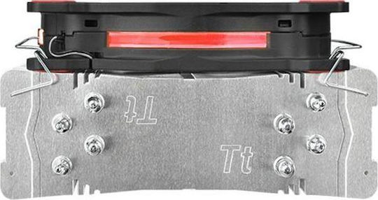 Thermaltake Riing Silent 12 Ventilator de Răcire CPU pentru Priza 115x Roșie