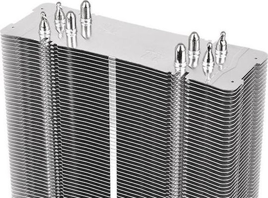 Thermaltake Riing Silent 12 Ventilator de Răcire CPU pentru Priza 115x Roșie