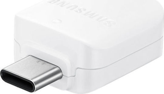 Samsung Μετατροπέας USB-C male σε USB-A female Λευκό 1τμχ EE-UN930BWEGWW