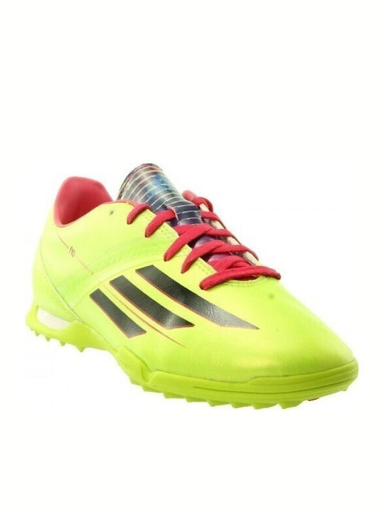 adidas F10 TRX TF Kids Soccer Cleats & Shoes Turf Yellow
