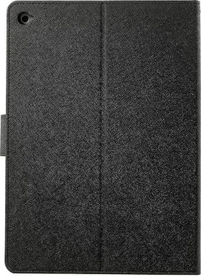 Mercury Fancy Diary Synthetic Leather Flip Cover Black (iPad Pro 9.7")