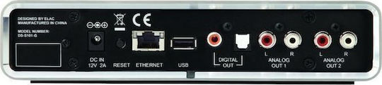 Elac DS-S101-G Streamer Μαύρο