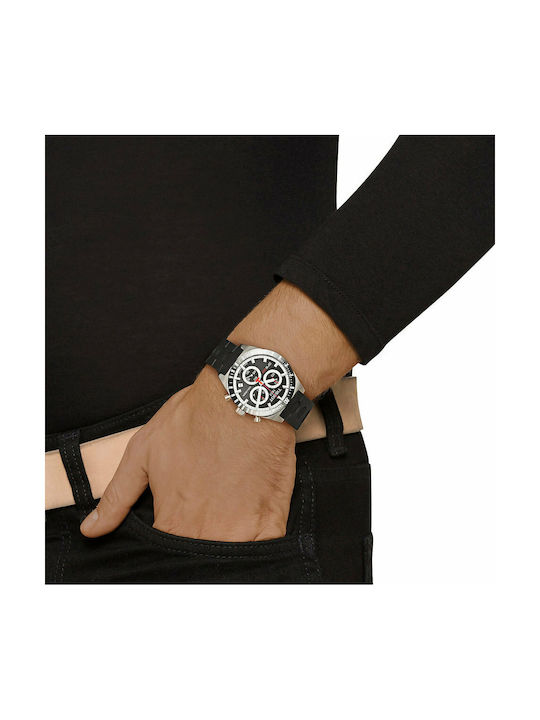 Tissot T0444172705100 Ανδρικό Ρολόι με Καουτσούκ Λουράκι