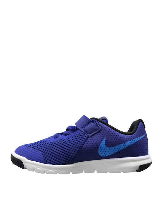 Flex Experience 5 Kids Sports Shoes Running with Hoop & Loop Closure Blue