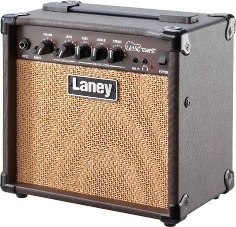 Laney LA15C Combo Verstärker für akustische Instrumente 2 x 5" 15W Braun