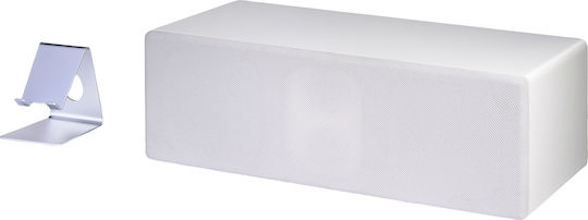 TerraTec Ηχοσύστημα 2.0 CONCERT W1 130663 20W με Digital Media Player και WiFi Λευκό