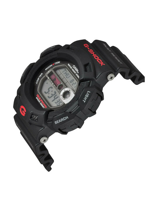 Casio G-Shock Digital Ceas Baterie cu Negru Curea de cauciuc