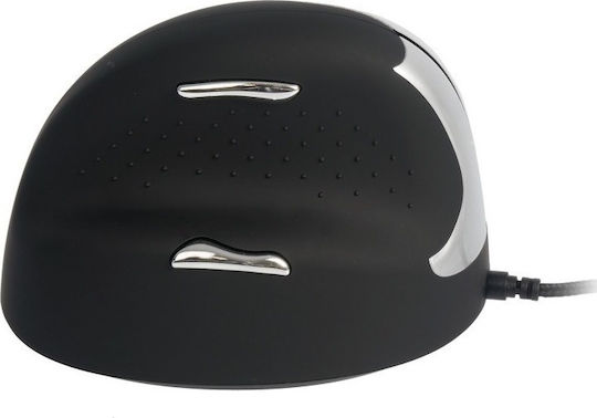 R-Go Tools HE Mouse Ενσύρματο Εργονομικό Ποντίκι για Αριστερόχειρες Μαύρο