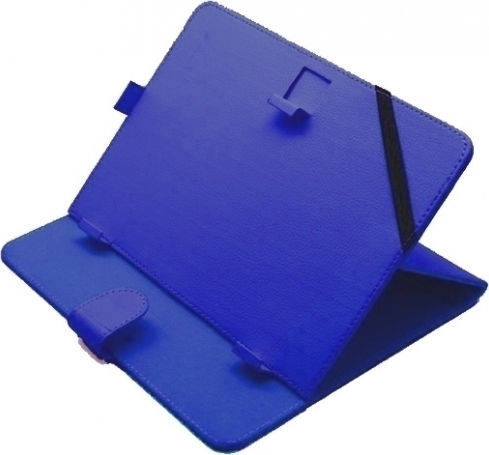 Q-Tech NBQ-8 Flip Cover mit Tastatur auf Englisch US Schwarze (Universal 8")