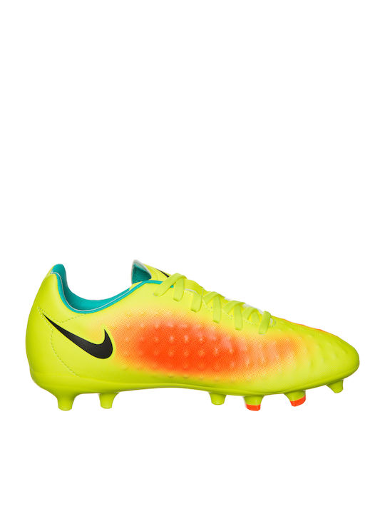 Nike Jr Magista Opus II FG Kids Soccer Shoes Yellow