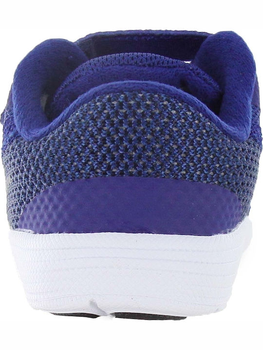 Revolution Revolution 3 I Kids Sports Shoes Running with Hoop & Loop Closure Blue