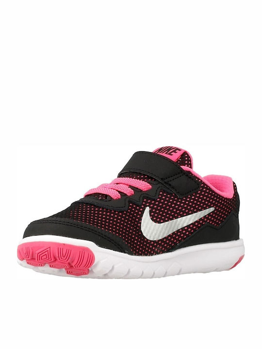 Flex Experience Flex Experience Kids Sports Shoes Running with Hoop & Loop Closure Black