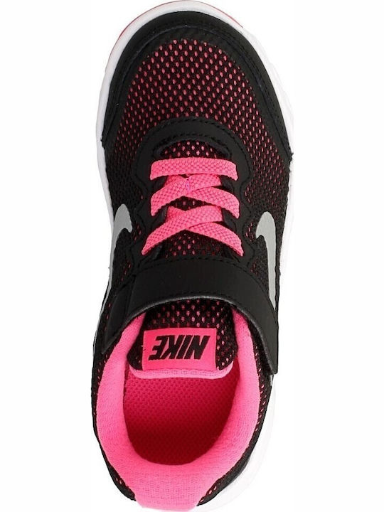 Flex Experience Flex Experience Kids Sports Shoes Running with Hoop & Loop Closure Black