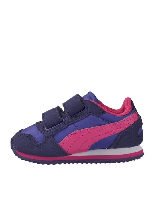 PUMA ST RUNNER Μωβ