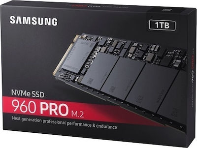 Samsung 960 Pro SSD 1TB M.2 NVMe PCI Express 3.0 MZ-V6P1T0BW