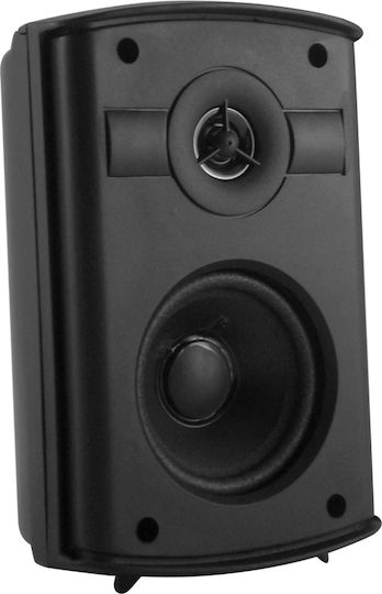Metro PL5MS Passive Wall Installation Speaker 80W Piece 18x14x25cm Black