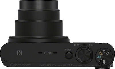 Sony WX350 Compact Φωτογραφική Μηχανή 18.2MP Οπτικού Ζουμ 20x με Οθόνη 3" και Ανάλυση Video Full HD (1080p) Μαύρη