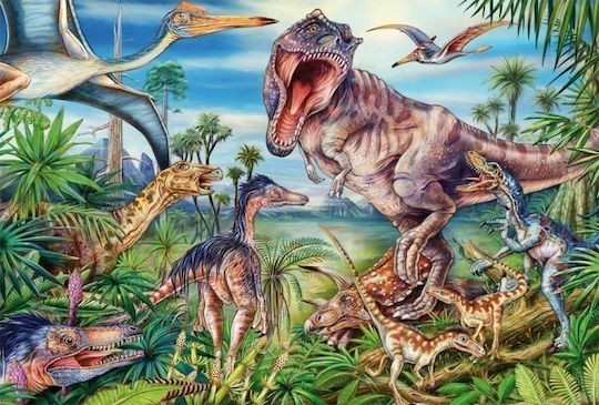 Kids Puzzle Dinosaurs for 5++ Years 60pcs Schmidt Spiele