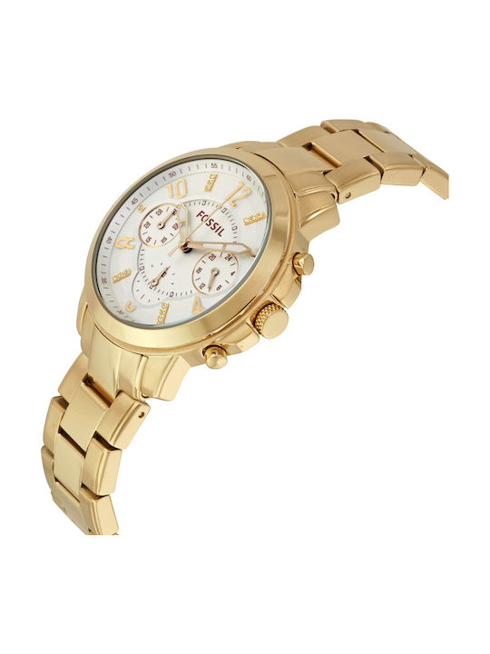 Fossil Gwynn Ρολόι Μπαταρίας με Μεταλλικό Μπρασελέ Fossil Gwynn Ρολόι Μπαταρίας με Μεταλλικό Μπρασελέ