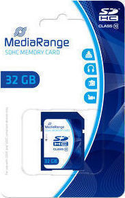 MediaRange SDHC 32GB Klasse 10 Hohe Geschwindigkeit