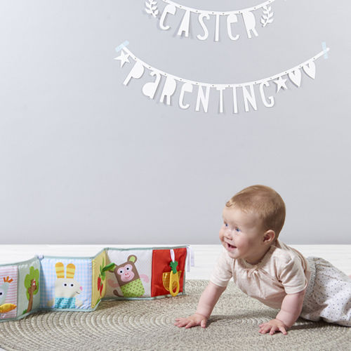 Taf Toys Βιβλίο Δραστηριοτήτων Baby Book 3 In 1 από Ύφασμα με Μουσική για Νεογέννητα