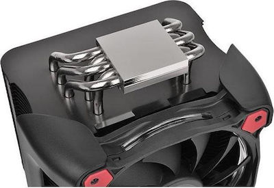 Thermaltake Riing Silent 12 Pro Ψύκτρα Επεξεργαστή για Socket 115x/AM3/AM3+ Κόκκινη