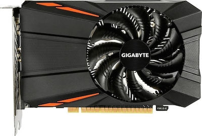 Gigabyte GeForce GTX 1050 Ti 4GB GDDR5 D5 Κάρτα Γραφικών