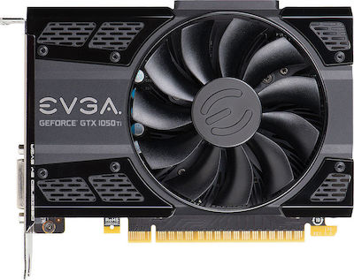 EVGA GeForce GTX 1050 Ti 4GB GDDR5 Gaming Κάρτα Γραφικών PCI-E x16 3.0 με HDMI και DisplayPort
