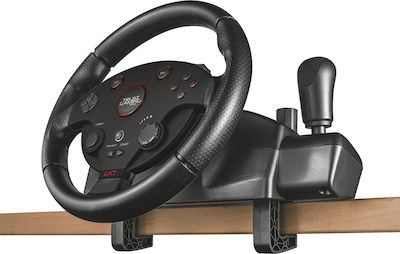 Trust Lenkrad mit Gangschaltung und Pedalen für PC / PS3 (20293)