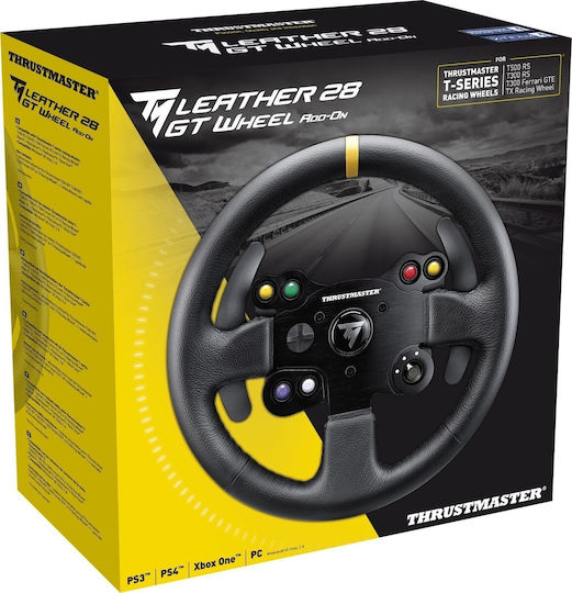 Thrustmaster Leather 28 GT Τιμονιέρα για PC / PS3 / PS4 / XBOX One