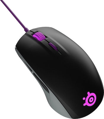 SteelSeries Rival 100 Wireless RGB Gaming Mouse Negru