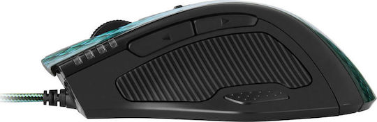 Sharkoon Drakonia Laser Gaming Gaming Maus 5000 DPI Grün