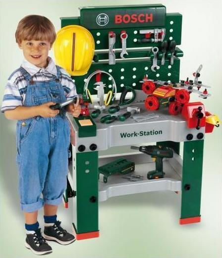 Klein Children's Workbench Bosch Mini Nο1 for 3+ Years 100 cm