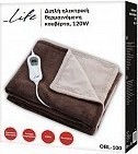 Life OBL-100 Double Electric Washable Blanket 120W 120x160cm