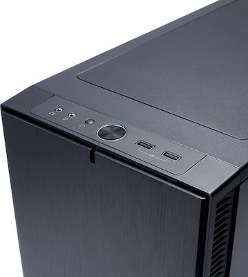 Fractal Design Define C Window Midi-Turm Computergehäuse Schwarz
