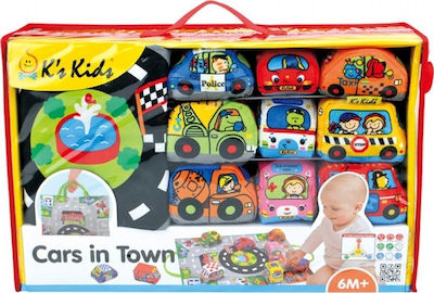 K's Kids Cars in Town από Ύφασμα για 6+ Μηνών