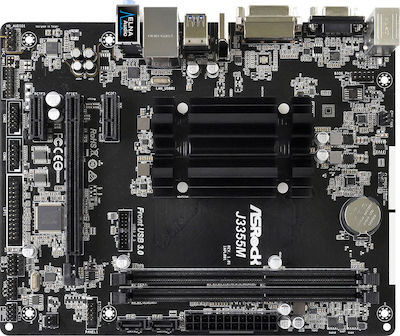 ASRock J3355M SoC Дънна платка Micro ATX с Intel BGA1296 Сокет