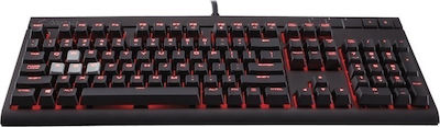 Corsair Strafe Mechanical Cherry MX Blue Gaming- Mechanische Tastatur Volle Größe mit beleuchteten Tasten
