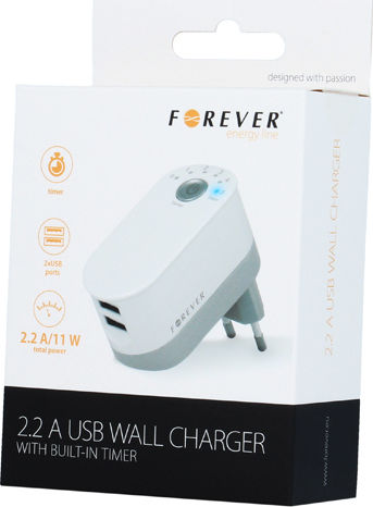 Forever Ladegerät ohne Kabel Weißs (GSM016482)