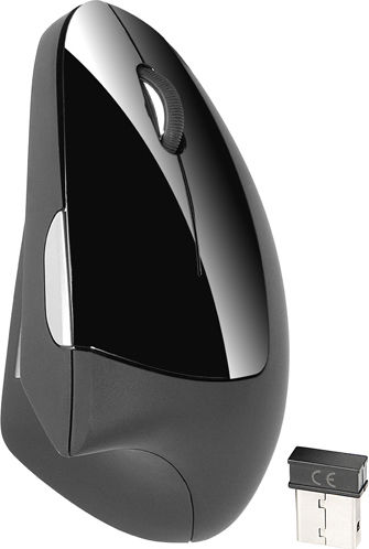 Tracer Mysz Flipper RF Nano USB Kabellos Ergonomisch Vertikal Maus Schwarz