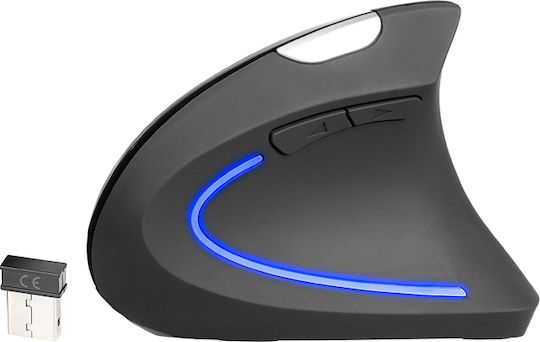 Tracer Mysz Flipper RF Nano USB Kabellos Ergonomisch Vertikal Maus Schwarz