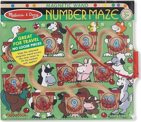Melissa & Doug Maze Magnetic Number Maze for 36++ Months