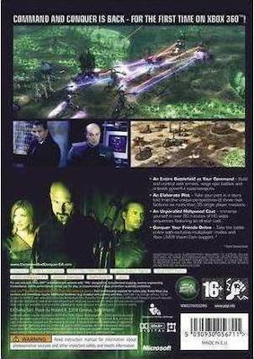 Command And Conquer 3 Tiberium Wars XBOX 360 Game (Used)