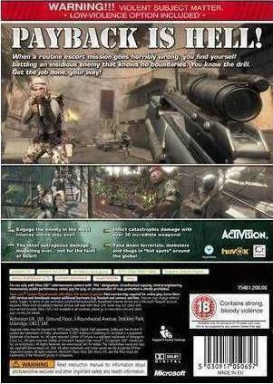 Soldier Of Fortune Payback XBOX 360 Joc (Folosit)