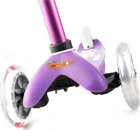 Micro Kids Scooter Foldable Mini Deluxe 3-Wheel for 2-5 Years Purple
