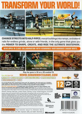 Shaun White Skateboarding XBOX 360 Spiel (Gebraucht)