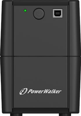 Powerwalker VI 650 SH Schuko UPS Line-Interactive 650VA 360W with 2 Schuko Power Plugs