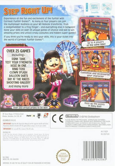Carnival Funfair Games Wii