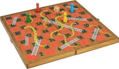 Professor Puzzle Brettspiel Snakes and Ladders für 2-4 Spieler 6+ Jahre WG-2 WGW1548