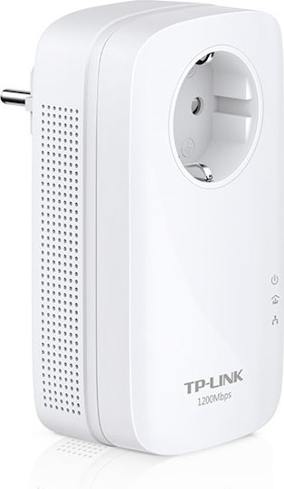 TP-LINK TL-PA8010P v1 Powerline για Ενσύρματη Σύνδεση με Passthrough Πρίζα και Θύρα Gigabit Ethernet